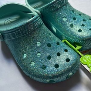 🆕 | CROCS | Kids | Classic Glitter Clog | Size J4